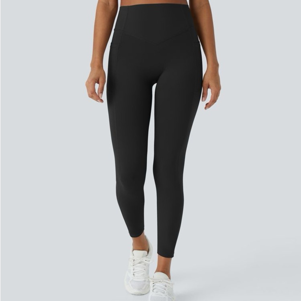 HALARA Black High-Waist Sculpting Leggings